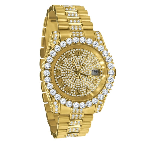Forte Steel CZ Watch | 530301 Bijoux Majestique Jewelry