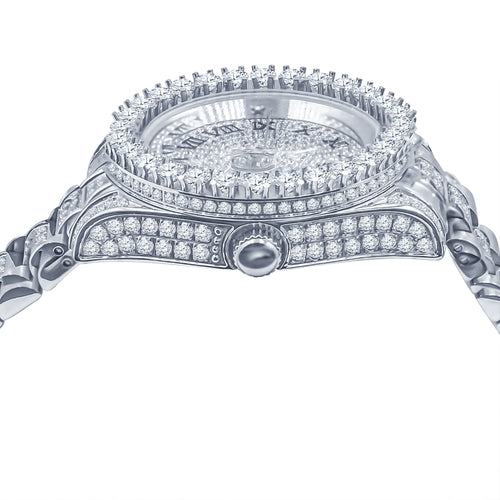 Forte Steel CZ Watch | 530301 Bijoux Majestique Jewelry