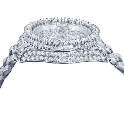 Forte Steel CZ Watch | 530301 Bijoux Majestique Jewelry