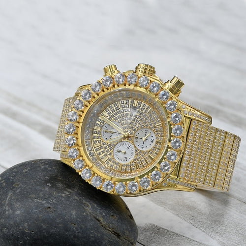 Forte Steel CZ Watch | 530301 Bijoux Majestique Jewelry