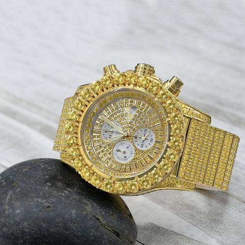 Forte Steel CZ Watch | 530301 Bijoux Majestique Jewelry