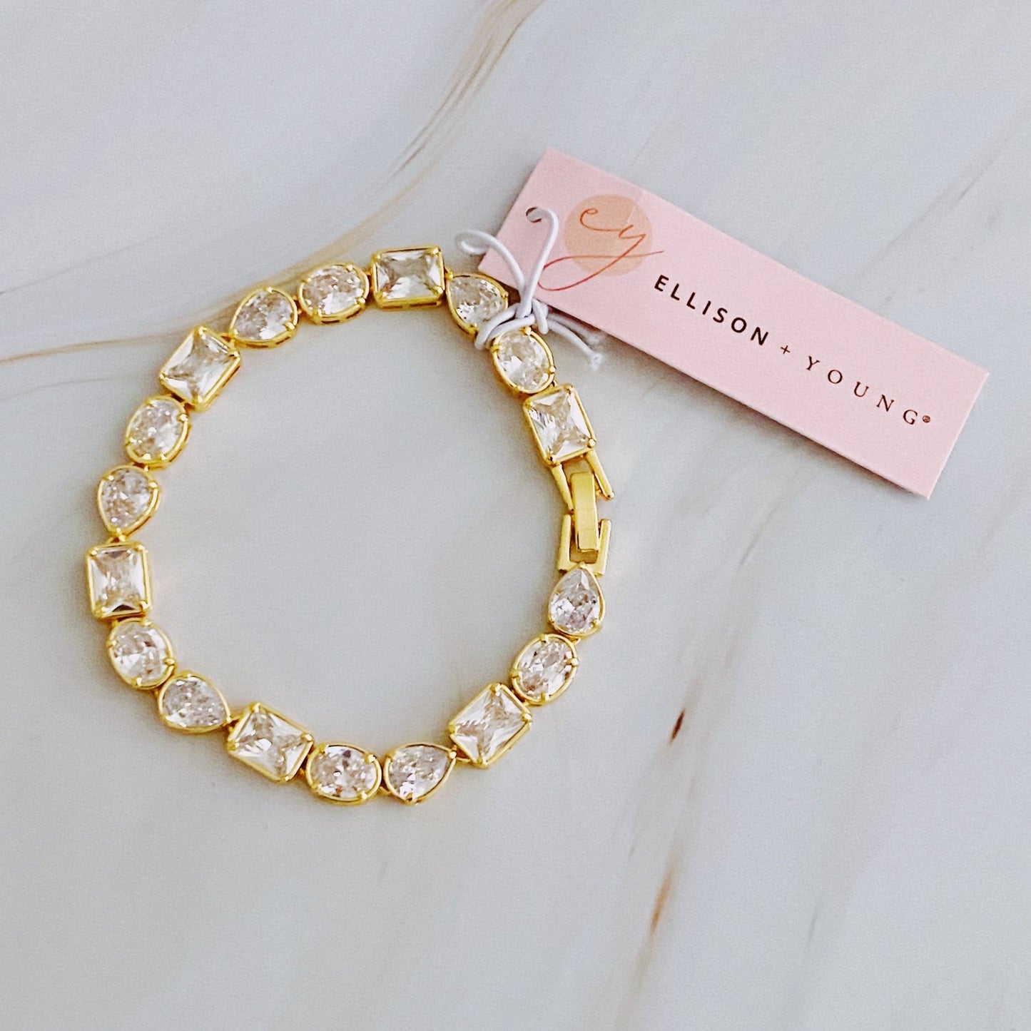 Sparkling In Shapes Bracelet - Bijoux Majestique Jewelry