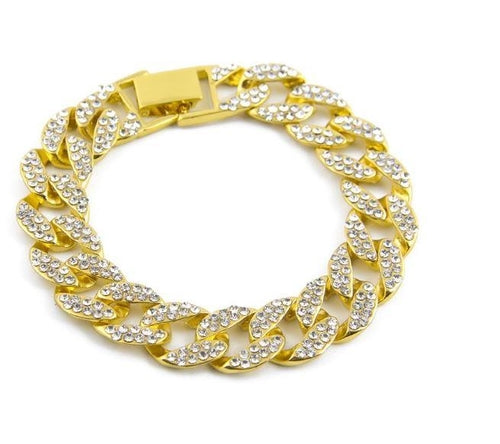 CREW 13MM Cuban Bracelet | 970482 Bijoux Majestique Jewelry