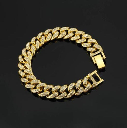 CREW 13MM Cuban Bracelet | 970482 Bijoux Majestique Jewelry