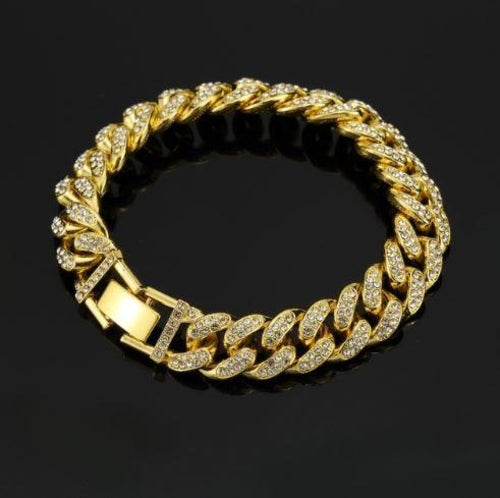 CREW 13MM Cuban Bracelet | 970482 Bijoux Majestique Jewelry