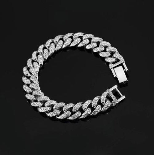 CREW 13MM Cuban Bracelet | 970482 Bijoux Majestique Jewelry