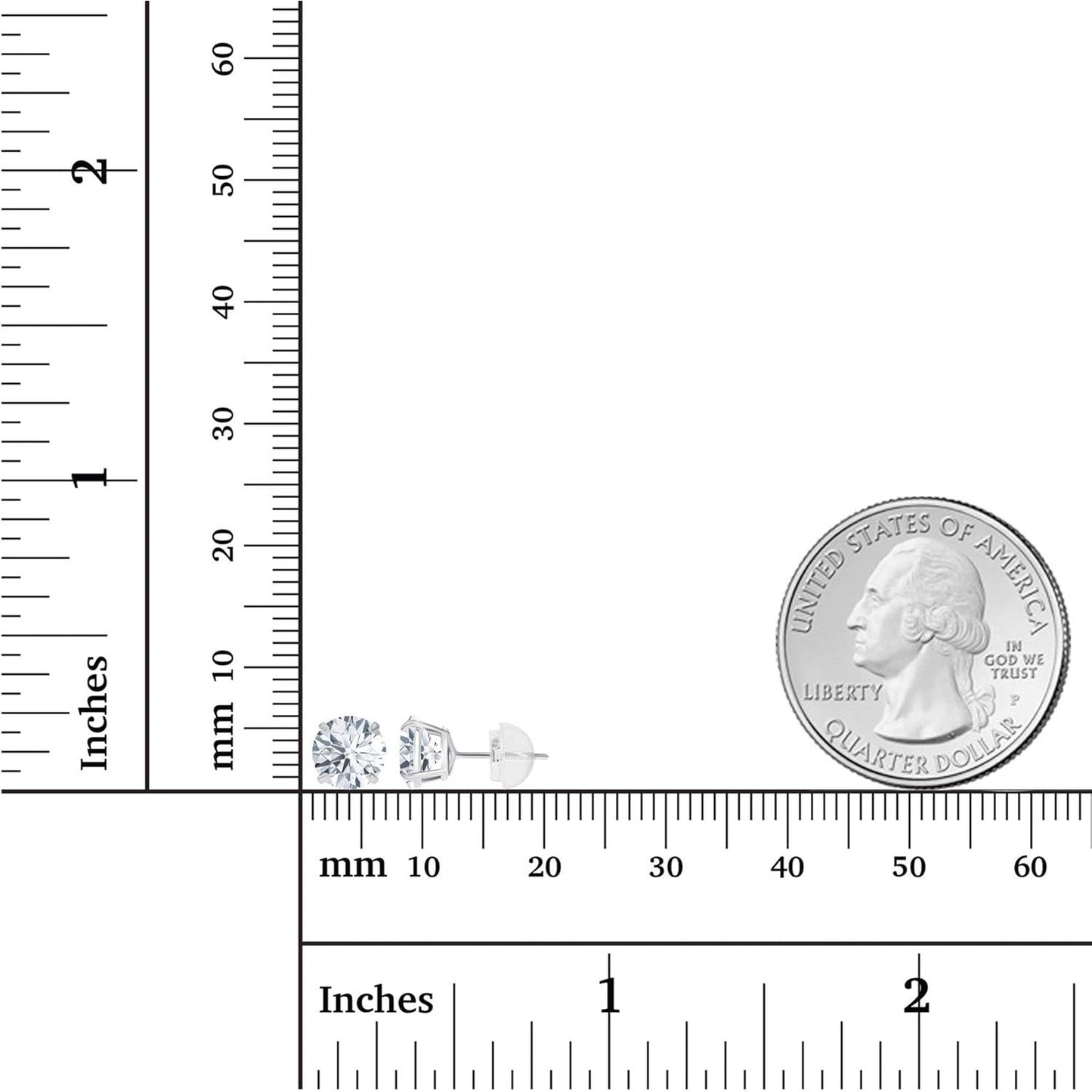 1.50 CTW AGI Certified Lab - Grown Diamond Stud Earrings in 14K White or Yellow Gold | F - G Color | VS Clarity | Ethical Luxury - New Generation Old Tradition