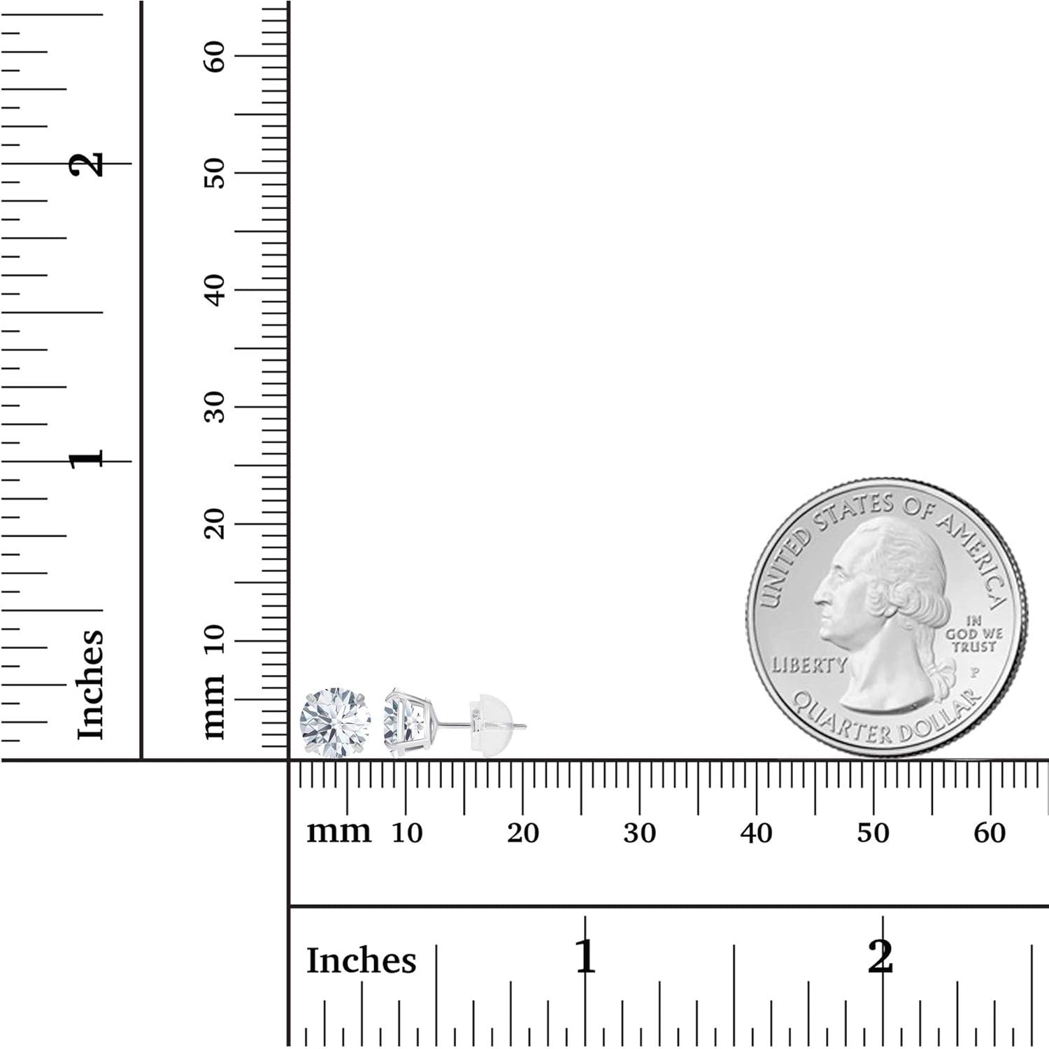 1.50 CTW AGI Certified Lab - Grown Diamond Stud Earrings in 14K White or Yellow Gold | F - G Color | VS Clarity | Ethical Luxury - New Generation Old Tradition